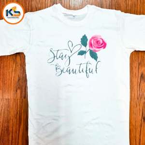 Custom Washable Breathable 100% Cotton Knitted T <b>Shirts</b> <b>Men</b> | Durable Short Sleeve <b>Silk</b> Screen Printed Logo Eco-Friendly - Product Image 2