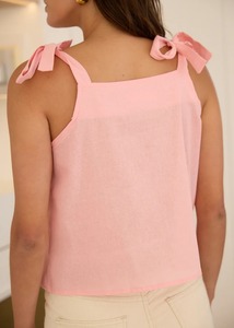 Offre Spéciale quotidien essentiel haut en coton Naomi doux respirant vintage mode pour le bureau travail week-ends disponible à bon prix - Product Image 3