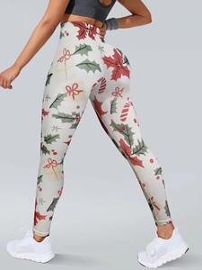 Leggings Deportivos para Mujer, Sublimados, Personalizados, al por Mayor, Ropa Deportiva Ajustada, Ropa de Yoga, Pantalones Estampados - Product Image 2