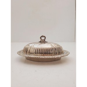 Plat à beurre en or de haute qualité avec couvercle, plateau de service multi-usages Gadgets de cuisine Centre de table Ustensiles de cuisine Dîner - Product Image 4