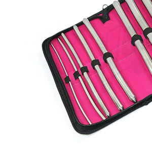 Juego de 9 Uds., juego de sonidos de dilatador uterino médico Hegar, instrumento de doble extremo de 7,5 pulgadas (doble extremo)/juego de dilatador uterino Hegar - Product Image 4