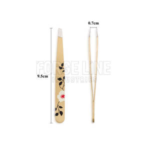 Pinces à épiler pointues en acier inoxydable, prix de gros, pinces à épiler pour sourcils, instruments de beauté - Product Image 2