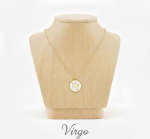 Collar con Dije de Signo Zodiacal de Plata de Ley 925 Hecho a Medida por Rudra Gems, Chapado en Oro Rosa, 6g, Joyería Certificada, Regalo para Hombre - Product Image 2