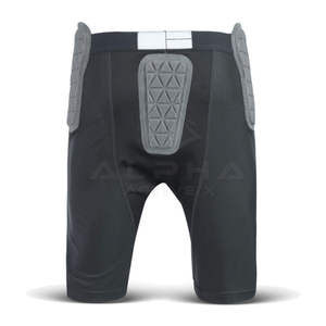 Pantalon de football d'été unisexe de style High Street Short en maille de coton imprimé personnalisé Vêtements de sport de football américain à motif solide - Product Image 6