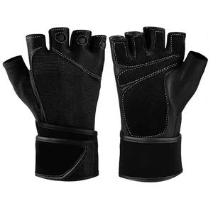 Guantes de fitness para gimnasio con logotipo personalizado de alta calidad, cuero de primera calidad, nuevo estilo, el mejor fabricante al por mayor para ciclismo y actividades al aire libre - Product Image 1