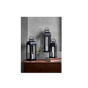 Stylish Metal <b>Lantern</b> <b>Candle</b> Stand <b>with</b> <b>Black</b> Color for Home Decor Customized Size <b>Black</b> <b>Candle</b> Holder <b>Lantern</b> for Sale - Product Image 5