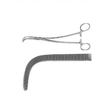 Pince à conduit kystique Instrument chirurgical de gynécologie entièrement incurvé Utérin La base des instruments chirurgicaux - Product Image 5