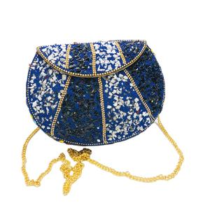 Stylish Designer Multi-Color Handcrafted Ladies Metal Mosaic <b>Evening</b> <b>Bags</b> Fashionable Clutch Purse - Product Image 5