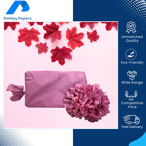 Eco-friendly <b>Recyclable</b> Wood Pulp 18-80 Gsm High Quality Bright Colors Solid Color Tissue Paper Packaging <b>Gift</b> Competitive Price - Product Image 5