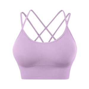 Soutien-gorge de sport imprimé à la mode personnalisé pour femmes vêtements de sport soutien-gorge de sport de qualité supérieure coupe coudre nouveauté soutien-gorge de sport pour femmes - Product Image 5