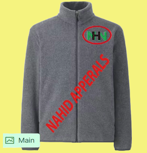 Veste sweat-shirt manches longues pour homme, femme, garçon, fille, adulte, 65% coton, 35% polyester, du Bangladesh - Product Image 5