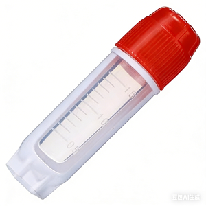 Tubos de Criopreservação Estéreis 1ml 2ml <span class=keywords><strong>4.5ml</strong></span> 5ml Material PP à Prova de Explosão Internamente e Externamente Criovial Classe VI USP - Product Image 2