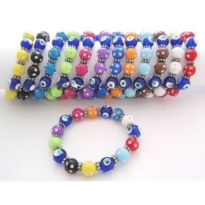 Bracelet Fashion Glass Evil Eyes Cliquez pour les options de couleur - Product Image 2