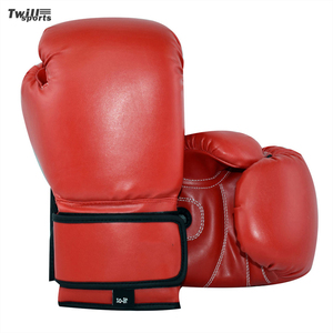 Guantes de Boxeo de Cuero Personalizados OEM con Cierre de Gancho y Bucle, Características Antideslizantes para un Rendimiento Superior en el Ring - Product Image 2