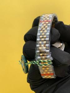 Reloj de pulsera analógico automático mecánico de acero inoxidable de dos tonos de 36mm para mujer, hechos en Suiza relojes de moda, vendedor, oferta especial - Product Image 4