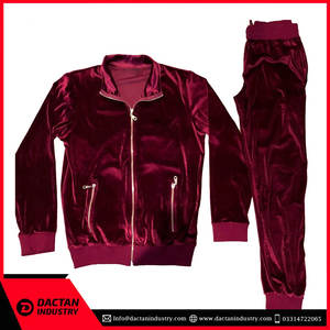 Wholesale Price Men <b>Velour</b> <b>Tracksuit</b> Oversized Breathable Cheap Price Men <b>Velour</b> <b>Tracksuit</b> Plus Size Track <b>Velour</b> <b>Tracksuit</b> - Product Image 2