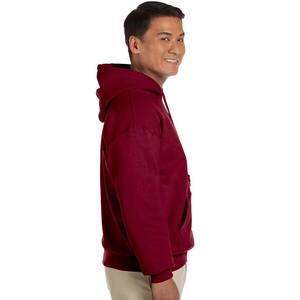 Maroon Plain Hoodie y pantalón Kangaroo Pullover Hood New Winter Arrival Hoodies para hombre - Product Image 3