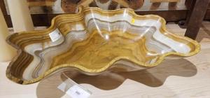 ขอบดิบฟรีจากสไตล์ Handcarving ชามนิล - Product Image 4