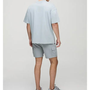 Wholesale Summer casual wear Shorts for mens Active Wear Blank Quick Dry streetwear <b>Plain</b> <b>colour</b> short length cargo shorts - Product Image 3