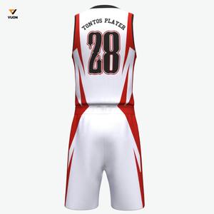 Alta calidad barato diseño personalizado baloncesto Jersey equipo Club sublimación baloncesto Jersey uniforme - Product Image 2