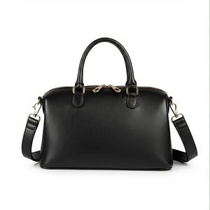 Bolso de mano auténtico de cuero de oveja para mujer con cierre de cremallera informal Producto de cuero de oveja genuino - Product Image 1