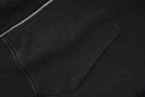 Sudadera con capucha francesa de gran tamaño Boxy de peso pesado 500GSM personalizada 100% algodón lavado ácido con cremallera ropa de calle para otoño - Product Image 3