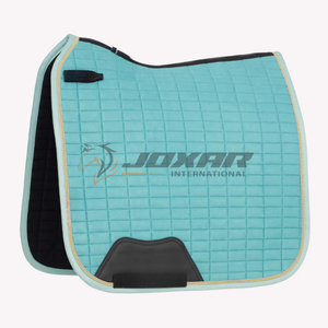 Tapis de selle de cheval anglais en gros matériau durable doublure en tissu doux respirant design matelassé absorbant les chocs confortable - Product Image 4