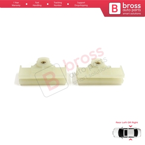 BWR5590 Regulador de ventana trasera Clips de soporte de corredor de vidrio para Tucson MK2 IX35 LM Elantra MK4 HD Sportage MK3 SL 83412-2H000 - Product Image 2