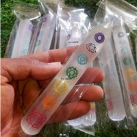 Baguette de selénite 7 Chakra de meilleure qualité à vendre
