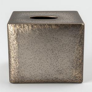 Elegante Caja de Pañuelos Metálica Multifuncional Hecha a Mano Personalizable con Acabado Suave, Forma Atractiva y Durabilidad Prolongada - Product Image 5