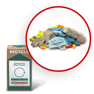 Caja Cero Desperdicio para EPI Desechables: Mascarillas FFP2, FFP3, N95, Guantes de Nitrilo, Látex, Vinilo, Trajes de Protección - Product Image 1