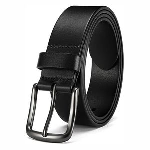 Nuevo cinturón de cuero genuino para hombre de calidad superior 2025, cinturones de cuero para el trabajo informal de negocios - Product Image 6