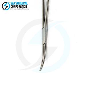 Pinzas ergonómicas para arteria Fraser Kelly, mango curvo antideslizante, acero alemán para un uso cómodo durante procedimientos largos - Product Image 6