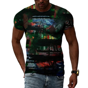 เสื้อยืดผู้ชายผ้าใยฝ้ายและใยไผ่ระบายอากาศได้ดีจากปากีสถาน - Product Image 4
