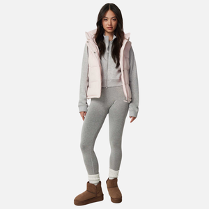 Sudaderas con capucha cortas con cremallera de cuello alto de alta calidad para mujer Sudadera con cremallera de felpa francesa Your Logo - Product Image 1