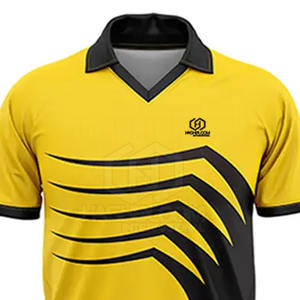 ชุดยูนิฟอร์มคริกเก็ตแบบมืออาชีพสำหรับทีมชาย สวมใส่สบาย แห้งเร็ว ระบายอากาศได้ดี ผลิตจากโพลีเอสเตอร์ รับสกรีนโลโก้ตามแบบที่ต้องการ - Product Image 6