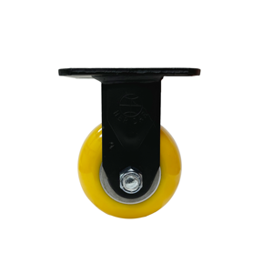 Premium Quality 4 Inch <b>Heavy</b> <b>Duty</b> Polyurethane Ball Bearing Rigid <b>Caster</b> <b>Wheel</b> Excellent Ball Bearing <b>Wheel</b> Product Category - Product Image 2