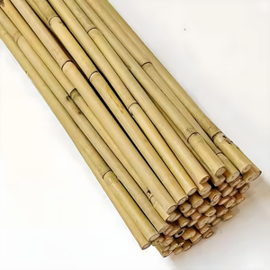 Poteaux de bambou de grand diamètre Vietnam - 100mm bâtons de canne naturels solides en gros pour meubles et bâtiment-FBP1027 - Product Image 6