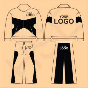 ชุดเสื้อฮู้ดลายเปลวไฟหลากสีสไตล์สตรีทแวร์ |   เสื้อพูลโอเวอร์และกางเกงจ็อกเกอร์พร้อมโลโก้แบบกำหนดเอง - Product Image 4