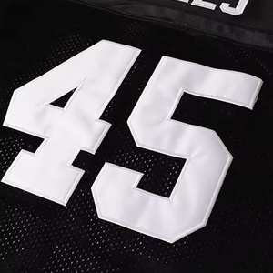 Vêtements de football américain personnalisés, conception personnalisée de votre équipe, vente en gros de maillots de football américain vierges noirs - Product Image 3