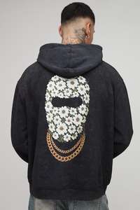 เสื้อมีฮู้ดผ้าฝ้าย450 GSM เสื้อมีฮู้ดทรงโอเวอร์ไซส์สำหรับฤดูหนาวออกแบบได้ตามต้องการ - Product Image 4