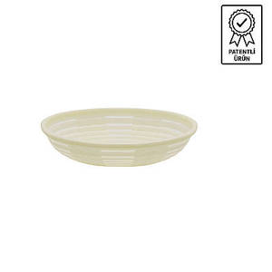 Oval Sandwich Bread Dough <b>Divider</b> with Non-Stick Surface and Food-Safe Bamboo-Look <b>Plastic</b> Material 16.5x9x5 cm Proofing Basket - Product Image 4