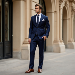 Trajes de Etiqueta para Novios, Trajes de Esmoquin Ajustados para Hombre, Traje de 3 Piezas para Padrinos de Boda, Trajes Formales de Negocios para Fiestas - Product Image 2