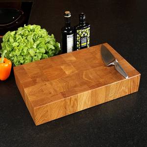 Planche à découper rectangulaire en bois et plateau de service de 12 mm d'épaisseur - Durable et compatible lave-vaisselle - Product Image 2