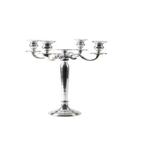 5-Arm Metal Candle Holder Luxury Handmade <b>Candelabra</b> for Home, Wedding, and Event Decor | Stylish Centerpiece for Any Space - Product Image 5
