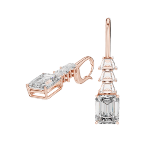 Pendientes de Diamantes CVD Cultivados en Laboratorio de 9.52 CT, VVS-VS EF, Oro de 18K, 14K, 10K y Plata 925, Oro Rosa, Amarillo, Blanco y Moissanita - Product Image 6