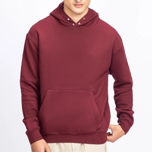 Sudadera con Capucha para Hombre, de Invierno, de Alta Calidad, Mezcla de Algodón/Poliéster, Gruesa, Ecológica, 400gsm, Estilo Urbano, con Bolsillos - Product Image 1