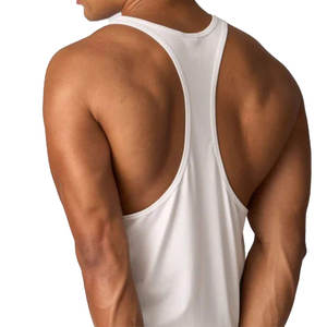 Tissu doux hommes Gym Stringer gilet confortable sans manches débardeur parfait pour les entraînements actifs - Product Image 6