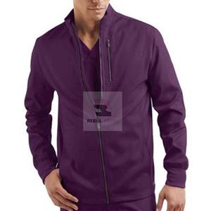 Veste de gommage uniforme d'hôpital avec poches vestes d'infirmières médicales d'hôpital vente en gros - Product Image 5