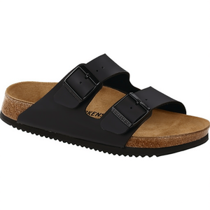 Arizona Prof Safety Shoes Gr.43 Anti-Slip Black Birko Flor DIN EN ISO 20347 for BIRKENSTOCK with Steel <b>Toe</b> <b>Cap</b> for Mining TPU - Product Image 2